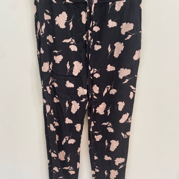 Joie Black and Cream Floral Jumpsuit - Picture 7 of 11